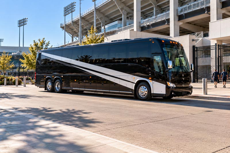 Sports Team Charter Bus Rentals in Chicago, IL